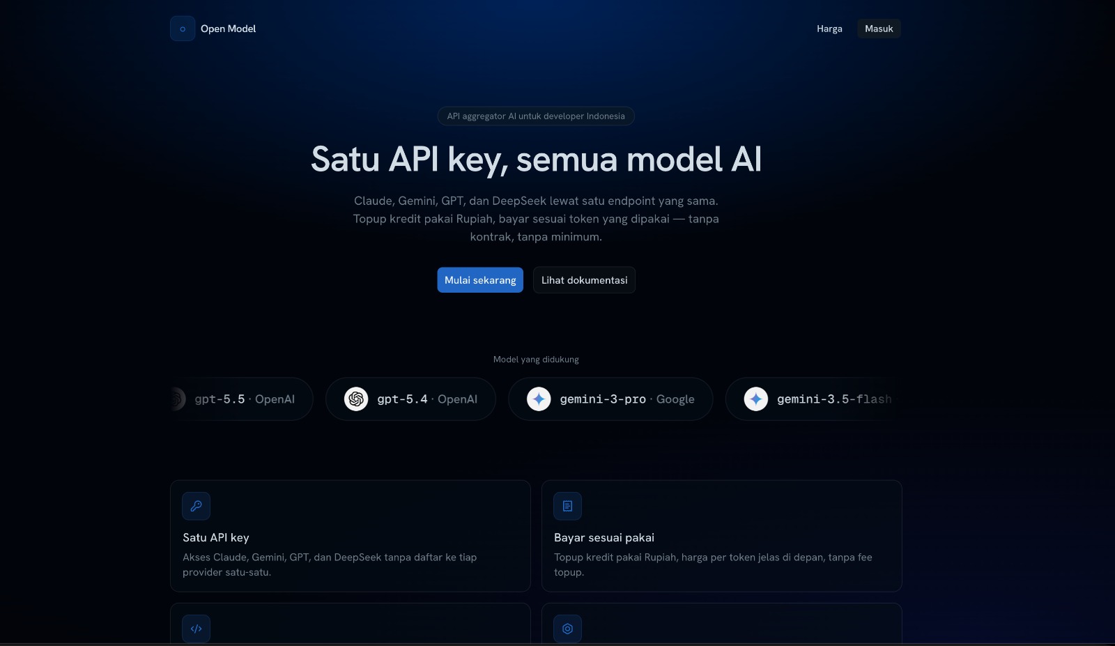 OPEN MODEL screenshot 1